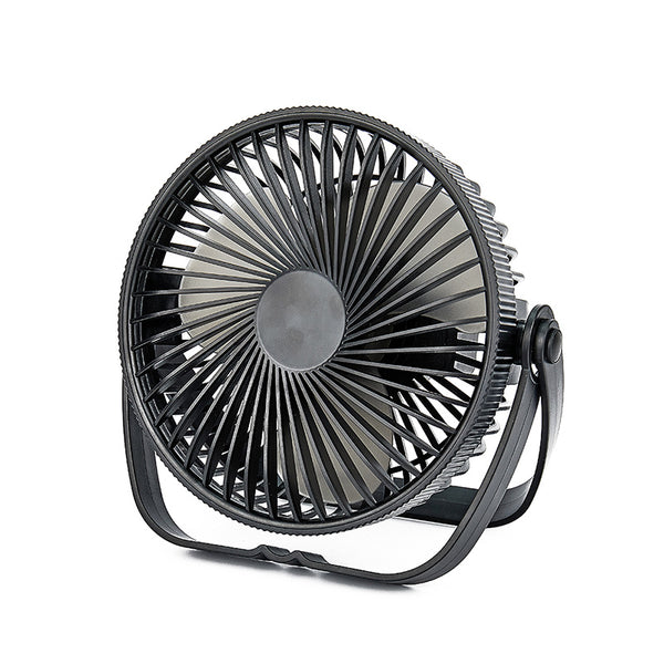 Povud Black Table Wall-mountable Multifunctional 3 Speed Fan