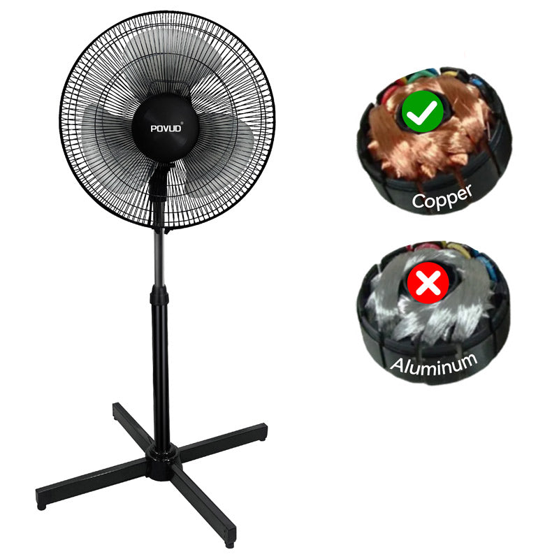 pedestal oscillating fan